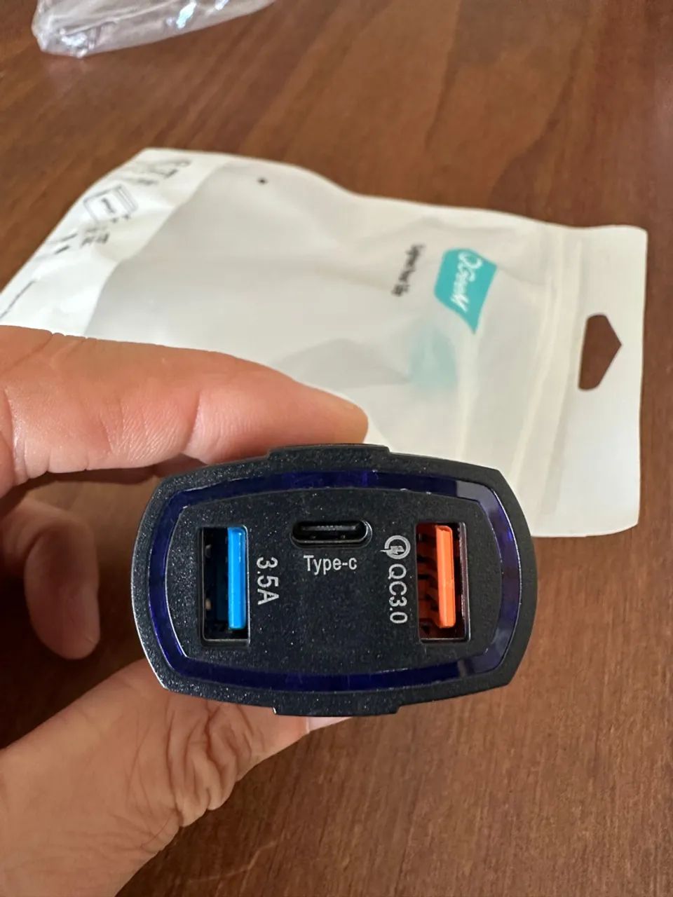 Carregador Veicular Qualcomm 3.0 Turbo 36W - Foto 3