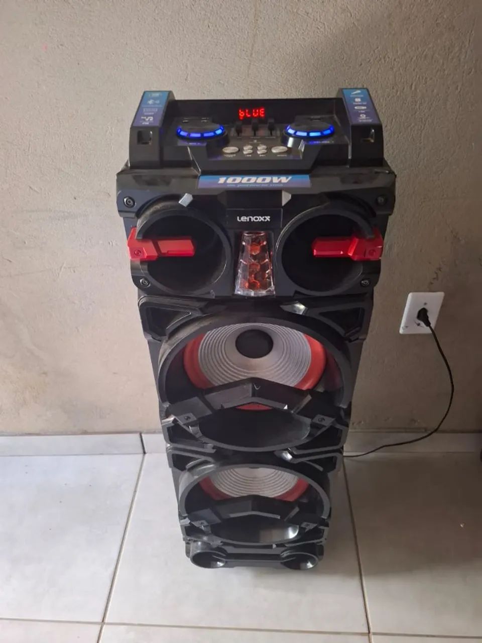 Caixa de Som Lenoxx 1000W