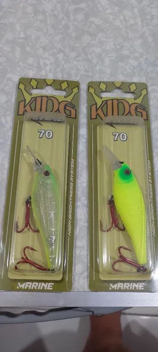 Iscas de Pesca King 70 - Novas - Foto 3