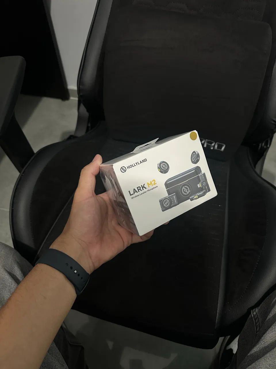 Microfone Sem Fio Hollyland Lark M2 - Lacrado - Foto 4