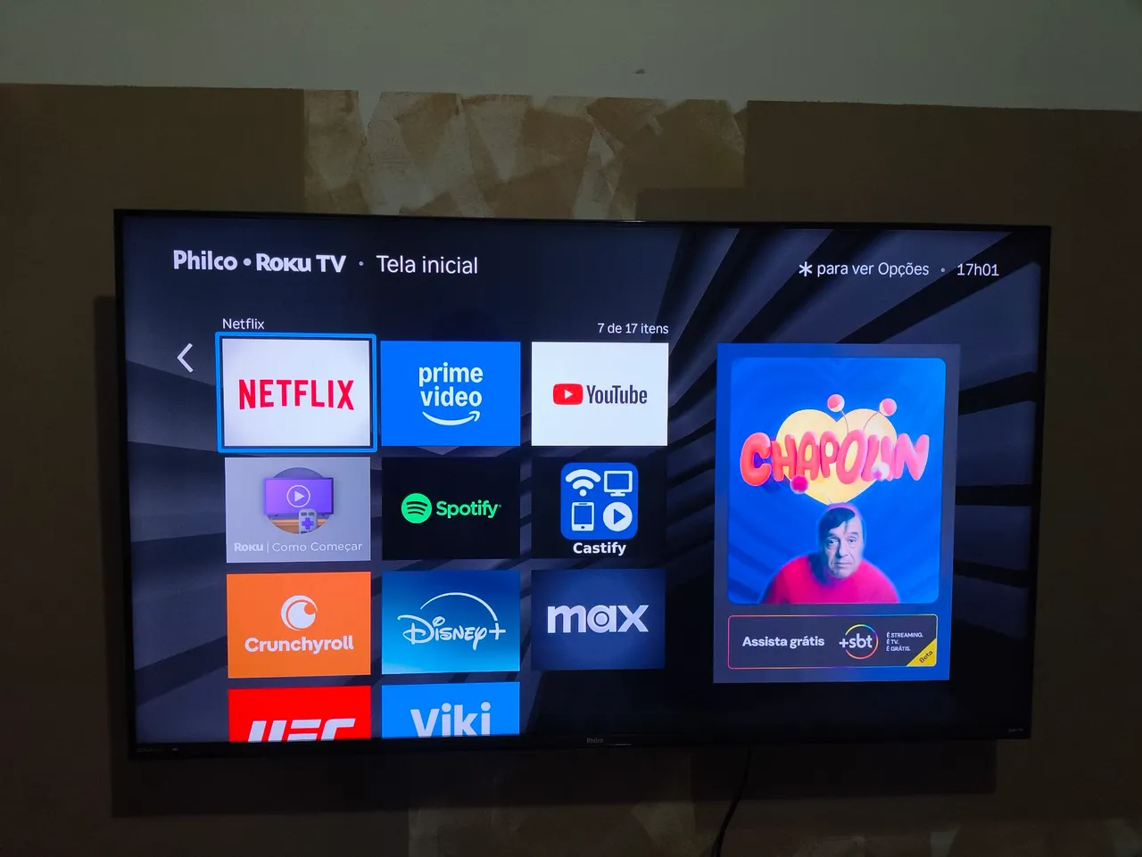 TV Philco - Roku TV 50" LED, 4K, UHD, SMART