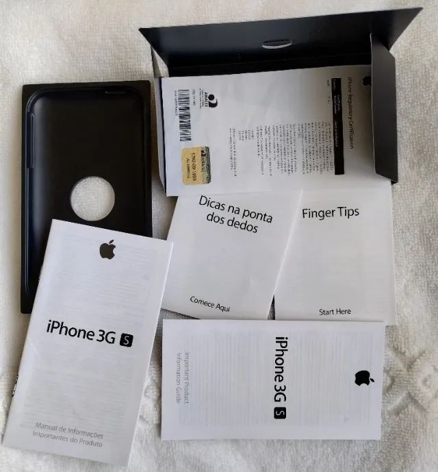 CAIXA do IPHONE 3G S (SOMENTE A EMBALAGEM) para COLECIONADOR - Foto 2