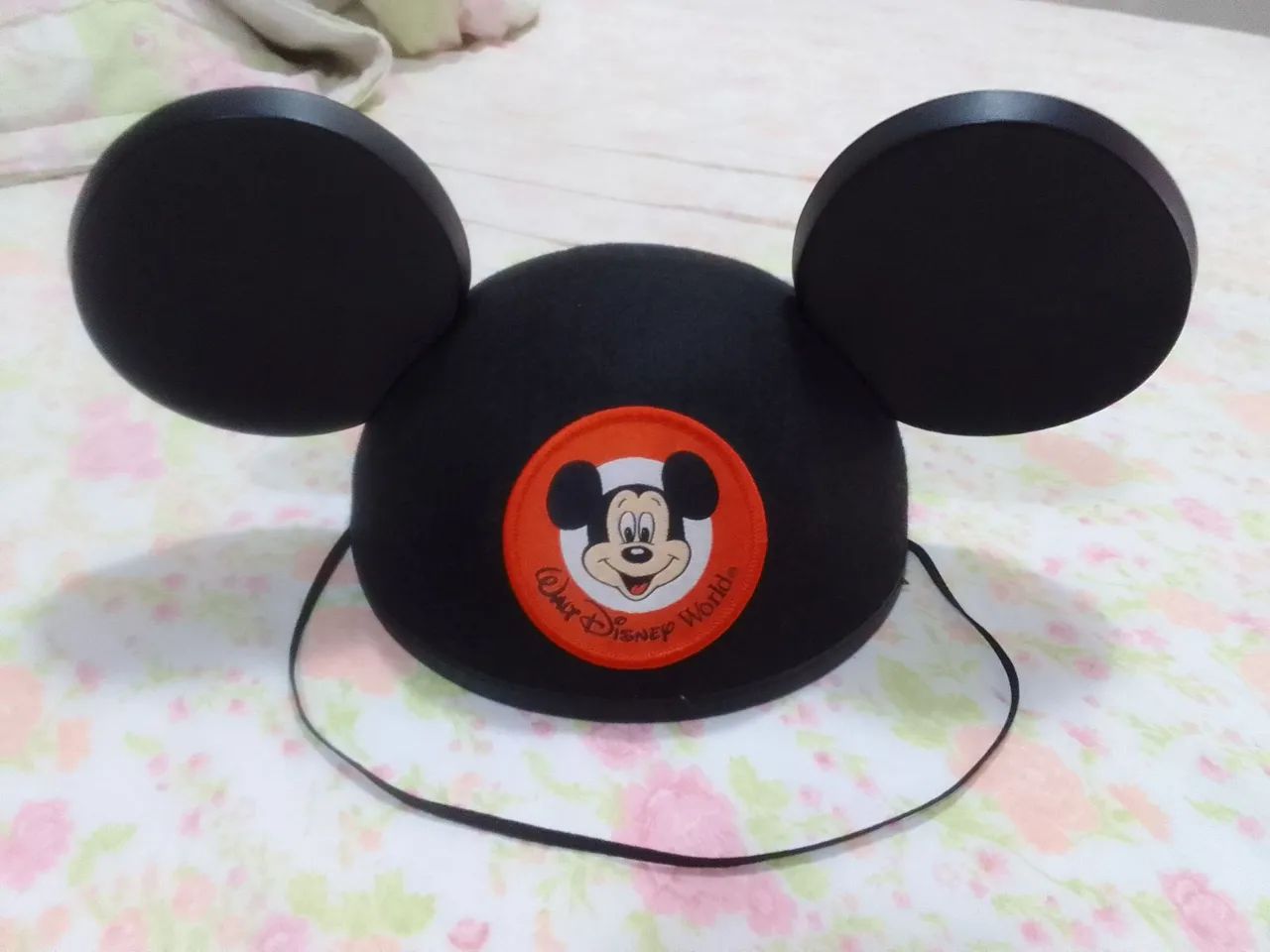 Chapéu Mickey  - Mundo Disney. 