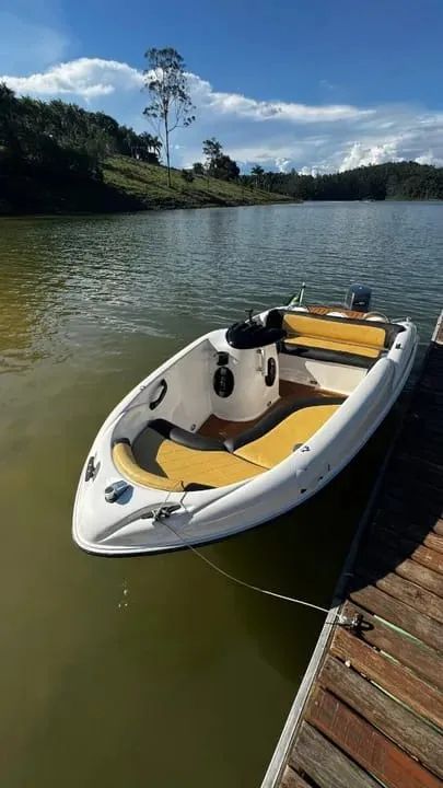 Lancha Focker Twister 150 - Yamaha 60HP - Foto 2
