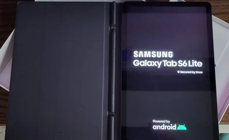 Samsung Tab S6 Lite 64 Gb zero na caixa completo. Aceito cartão - Foto 2