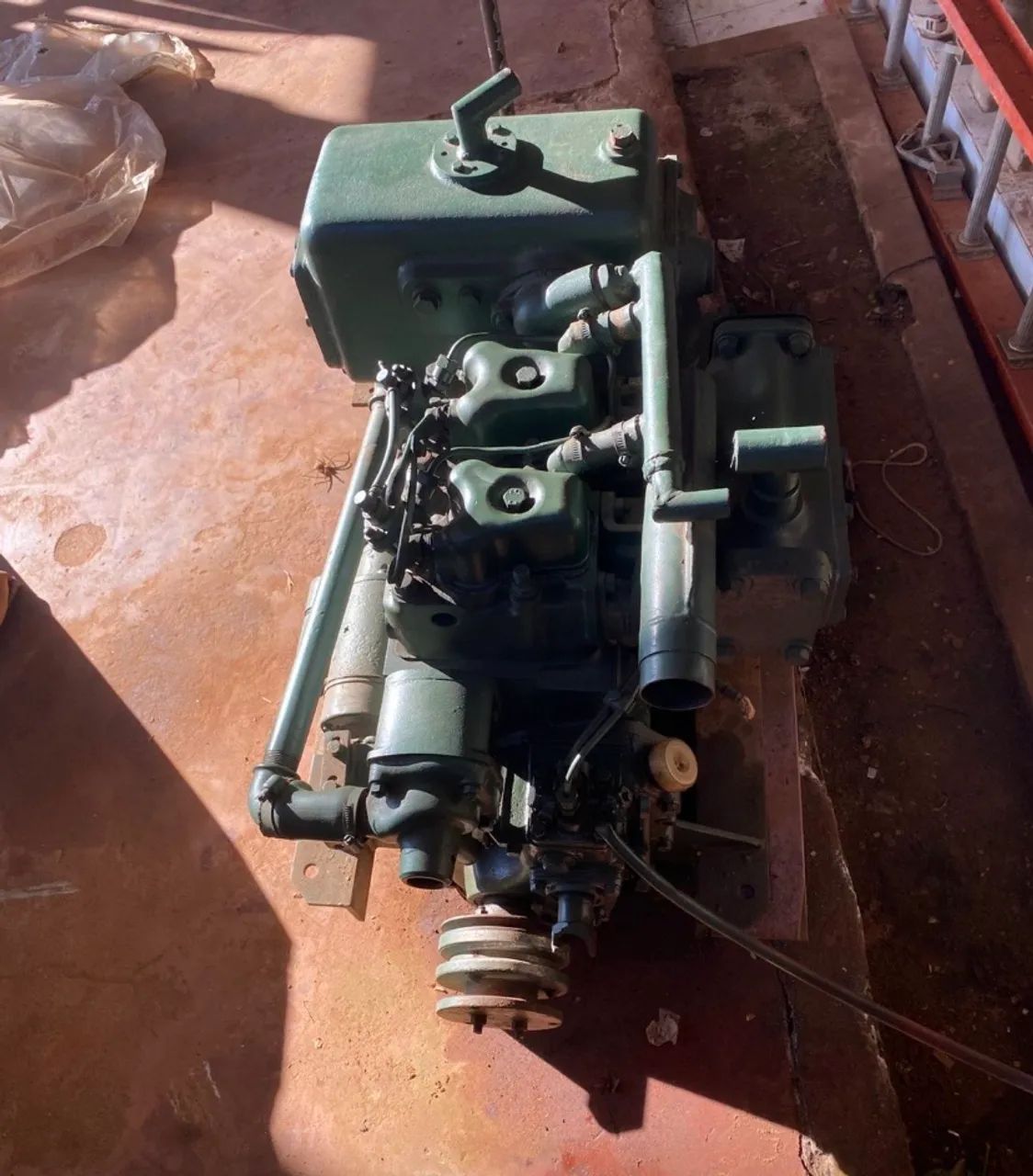 Motor MWM Diter Antigo aceito troca em um Bote de 7 metros  - Foto 2