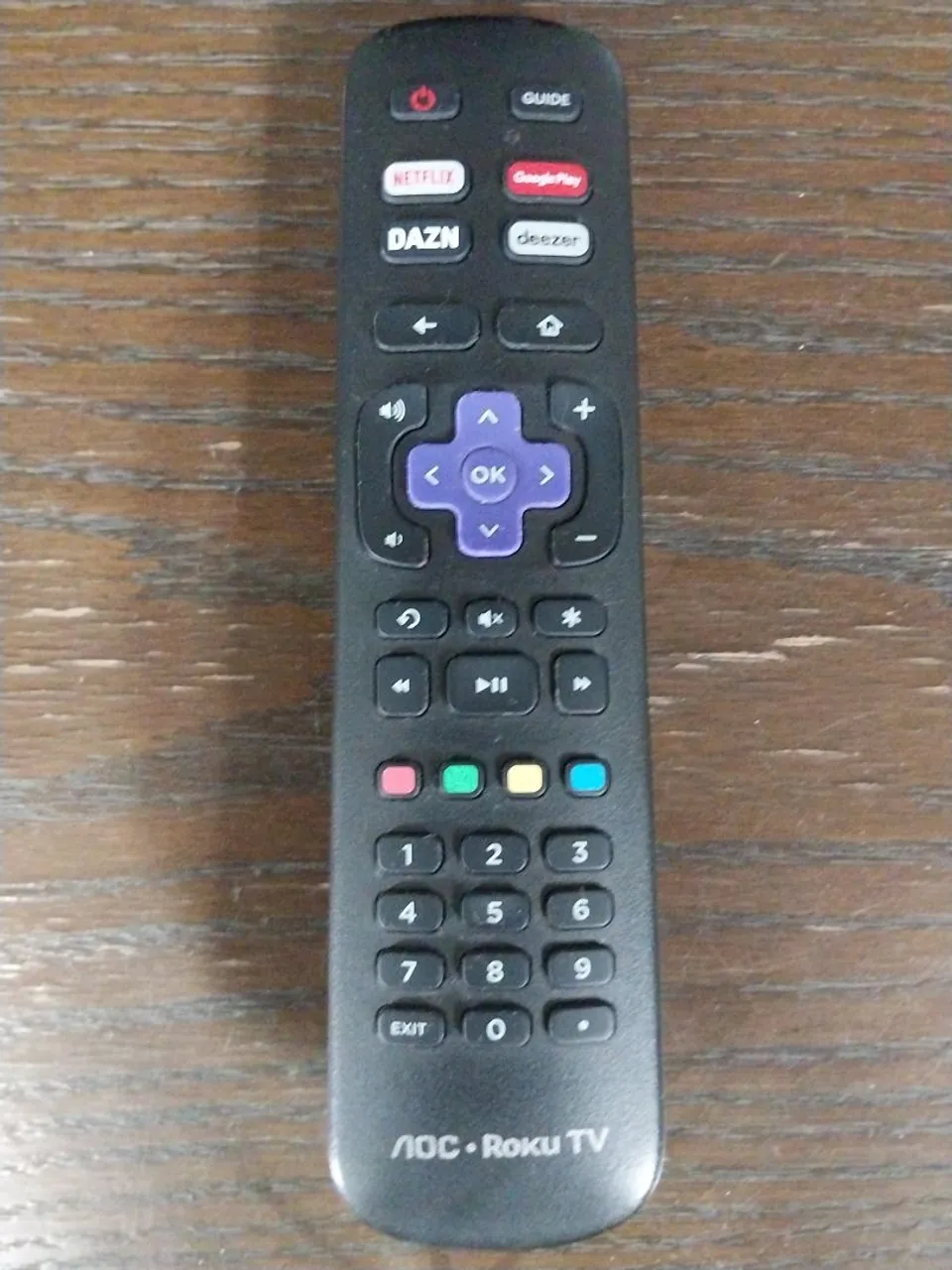 Controle Remoto AOC Roku TV - Original