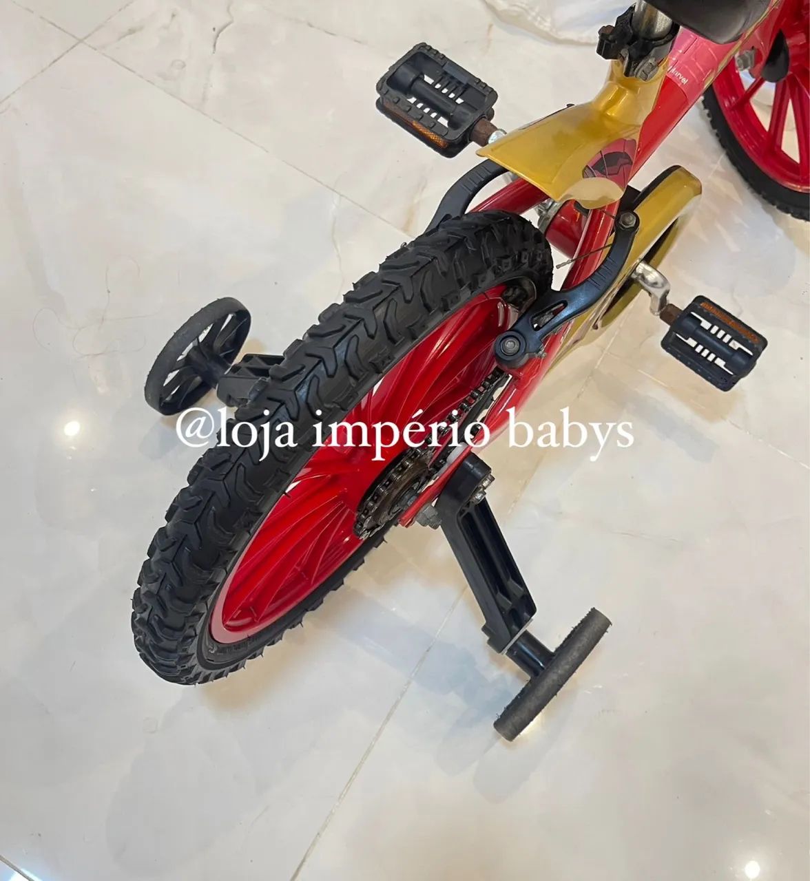 Bicicleta infantil semi nova  - Foto 5