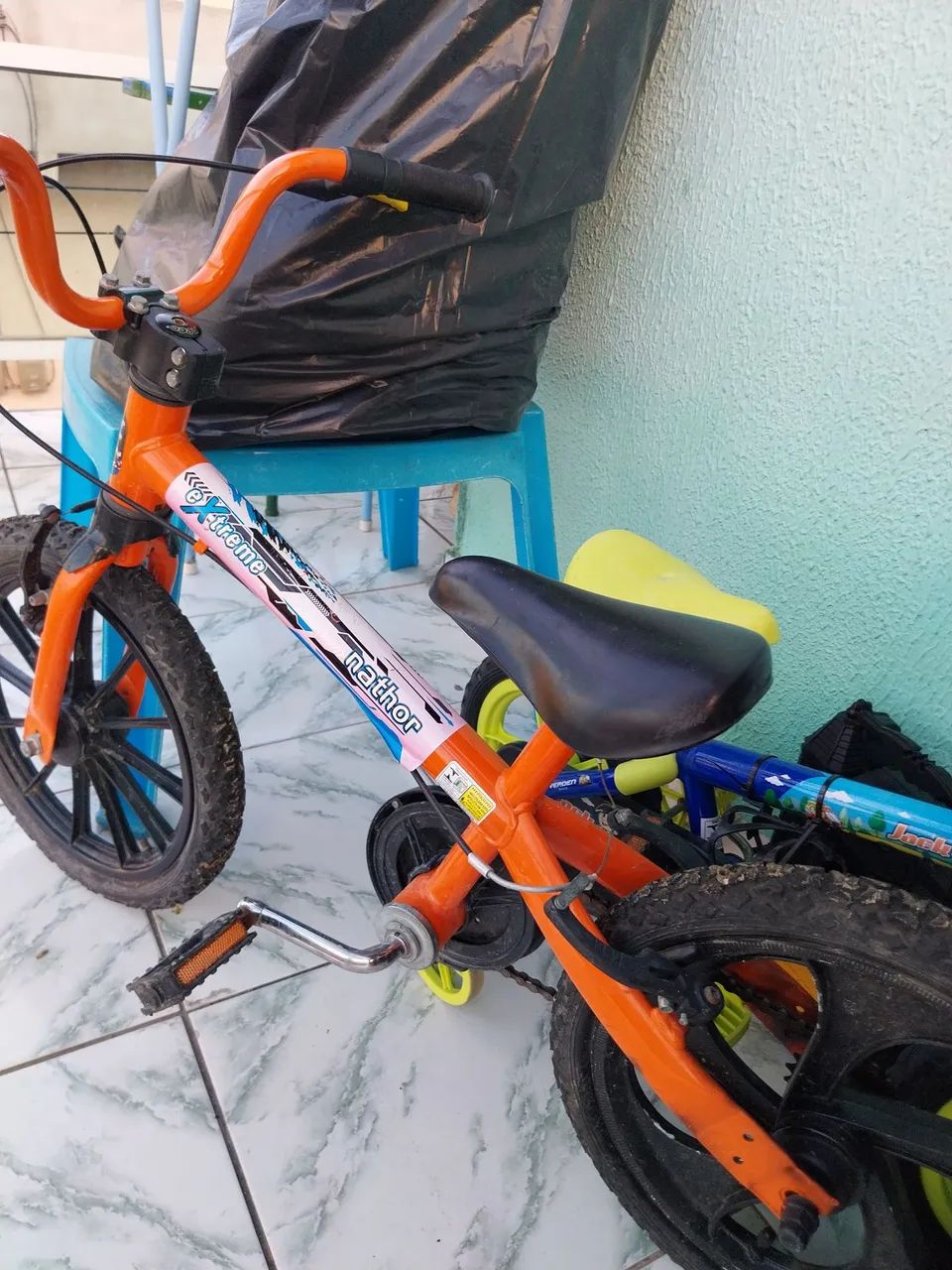 Bicicleta Nathor aro 16 com rodinha