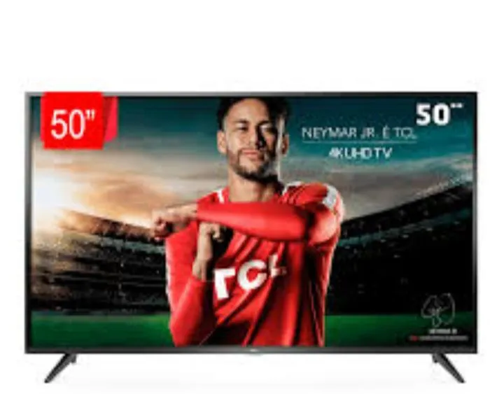 TV TCL 50 Polegadas Neymar Jr. 4K UHD