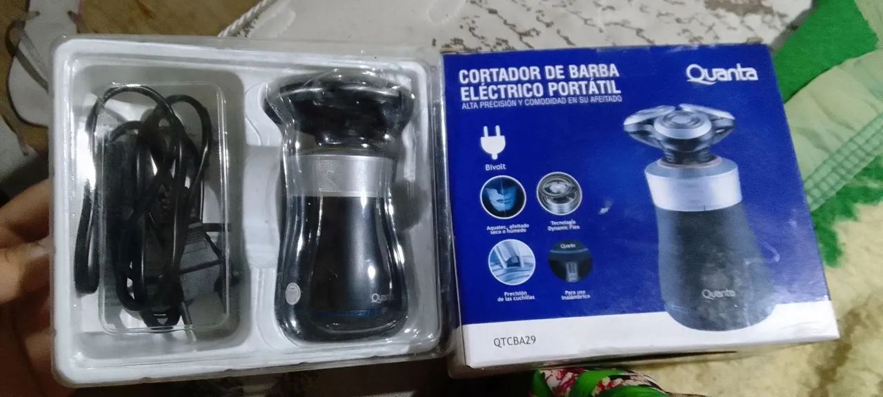 Cortador de barba electrico portátil 