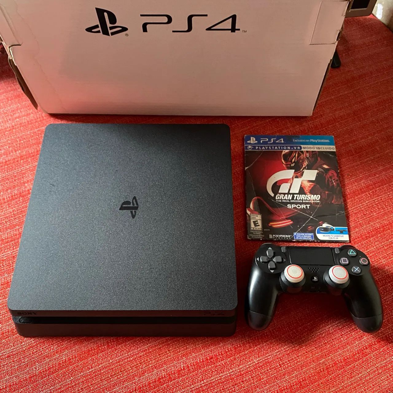 Ps4 Slim 1TB Completo Zerado com Vários Jogos Instalados