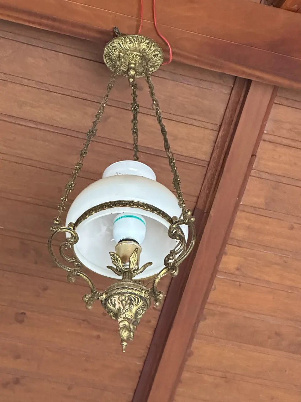 Lustre estilo colonial em bom estado - Foto 2