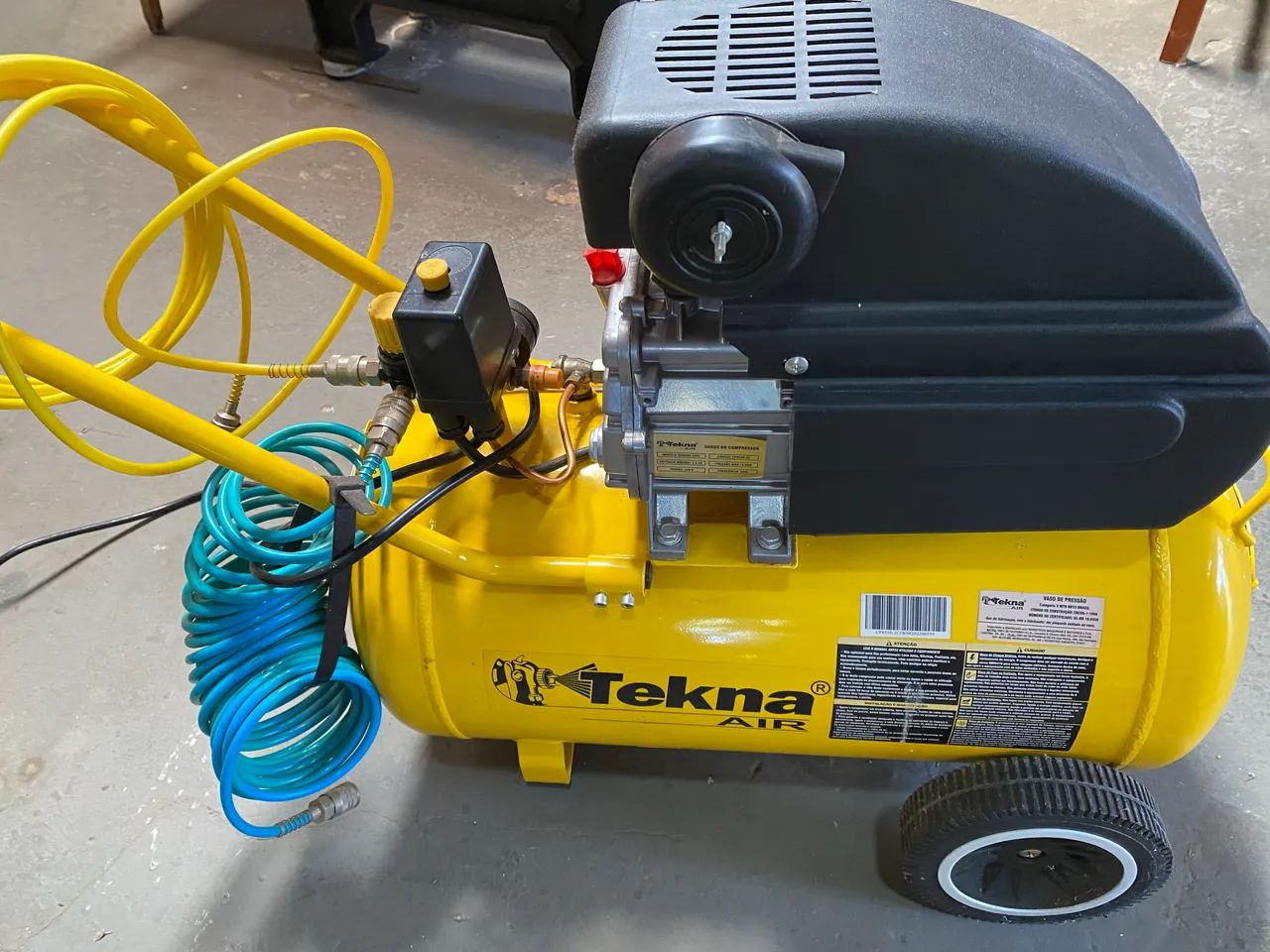 Compressor de ar Teknar CP 8550-220V - Foto 4