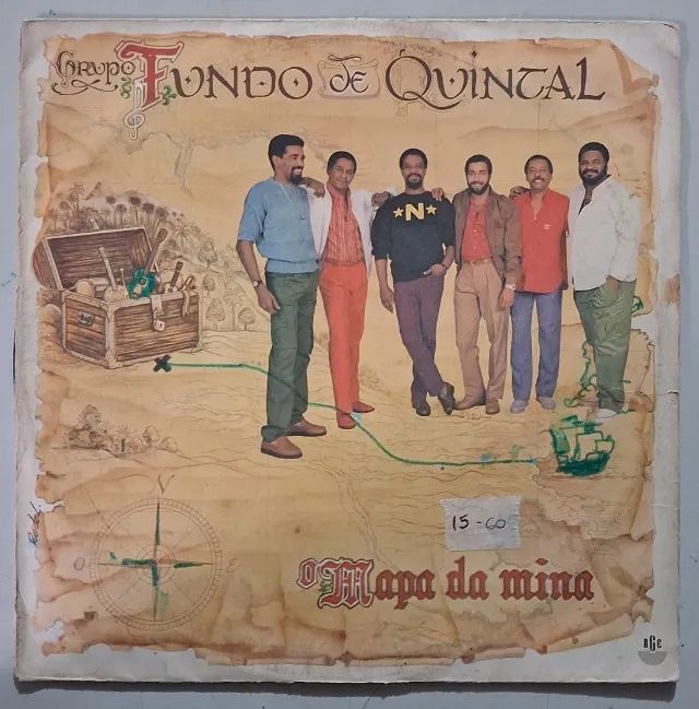Lp Fundo De Quintal - O Mapa Da Mina - 1986 