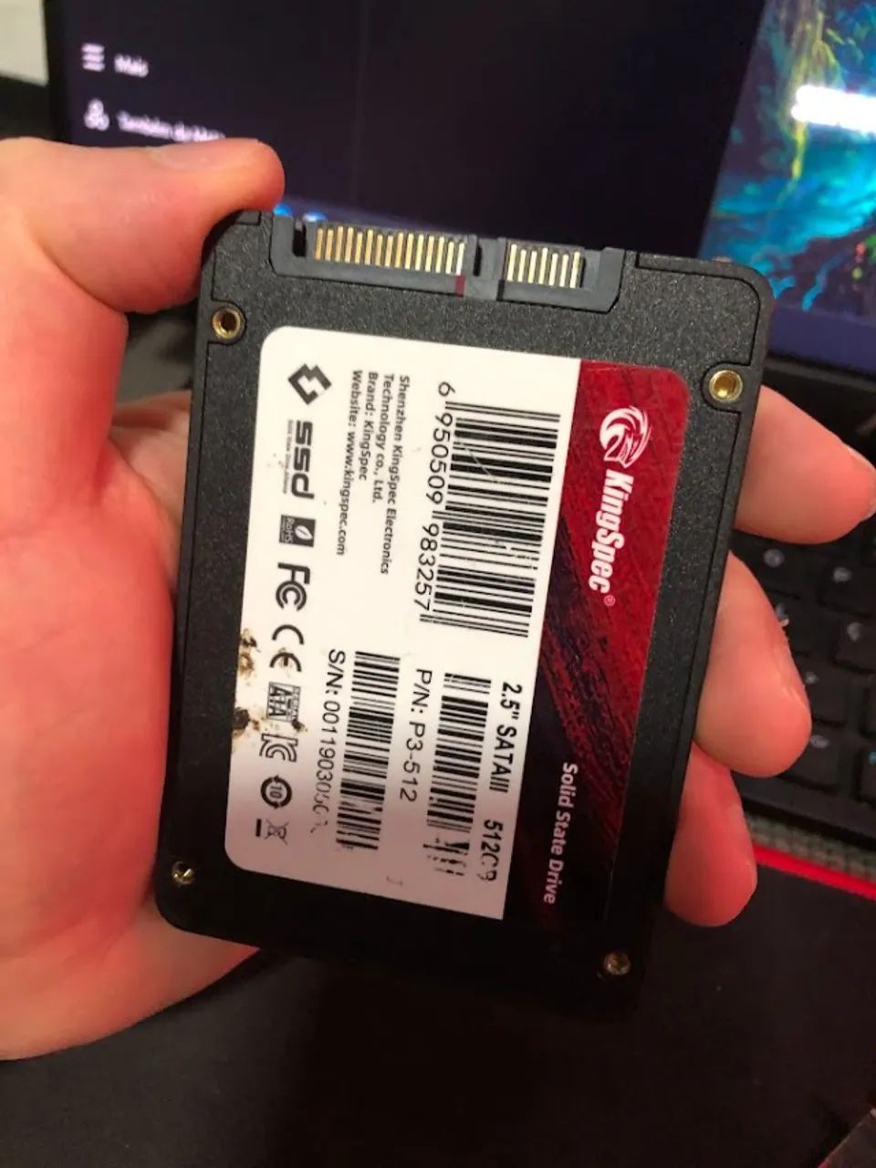 SSD Kingspec 512GB P3 - Foto 2