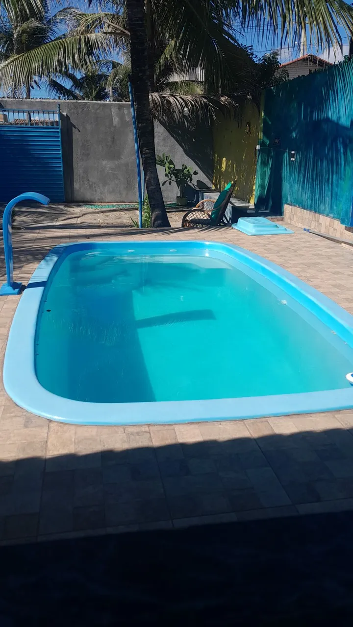 Casa de temporada com piscina