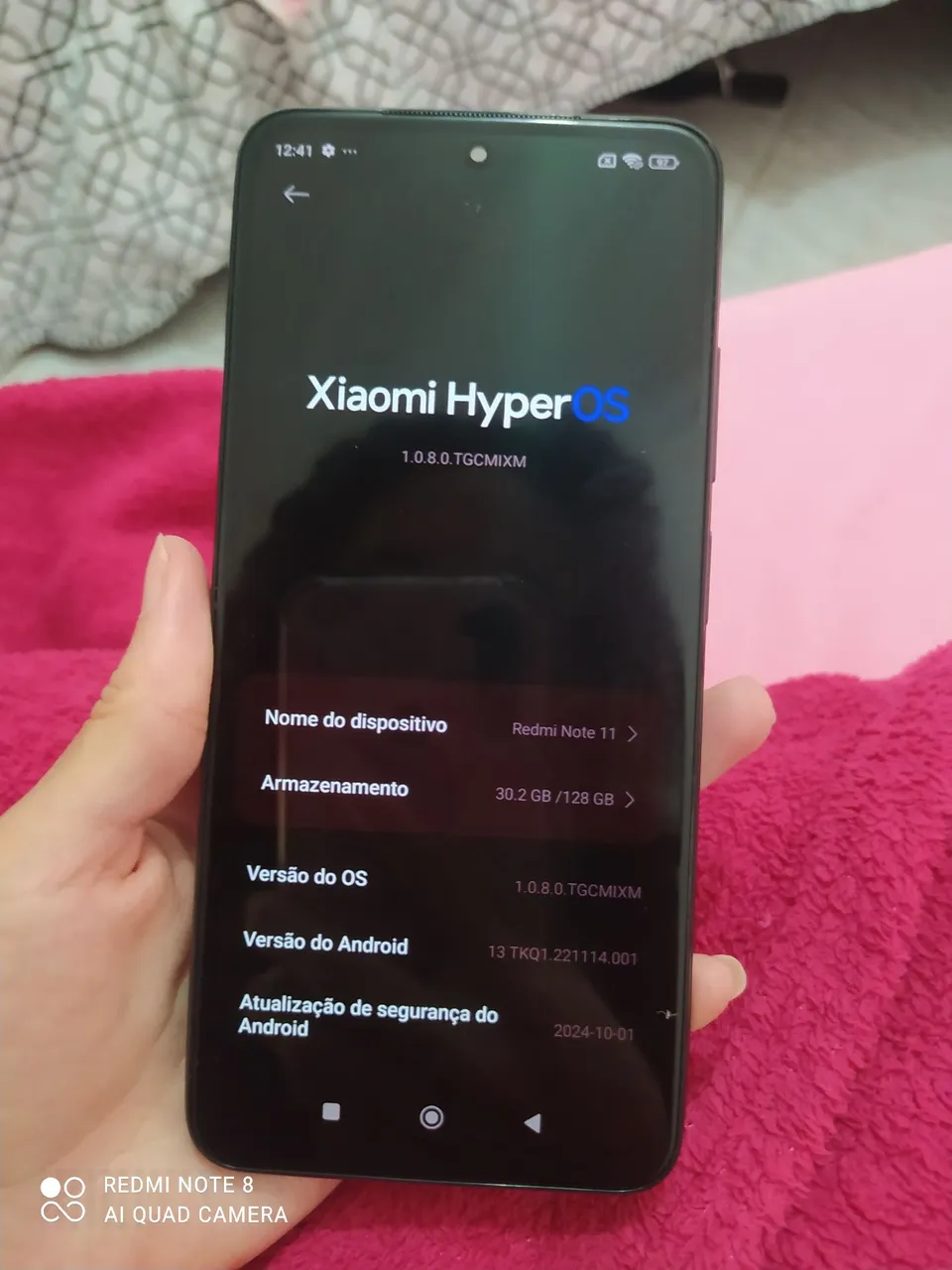 Vendo celular Redmi Note 11 em ótimo estado de conservação