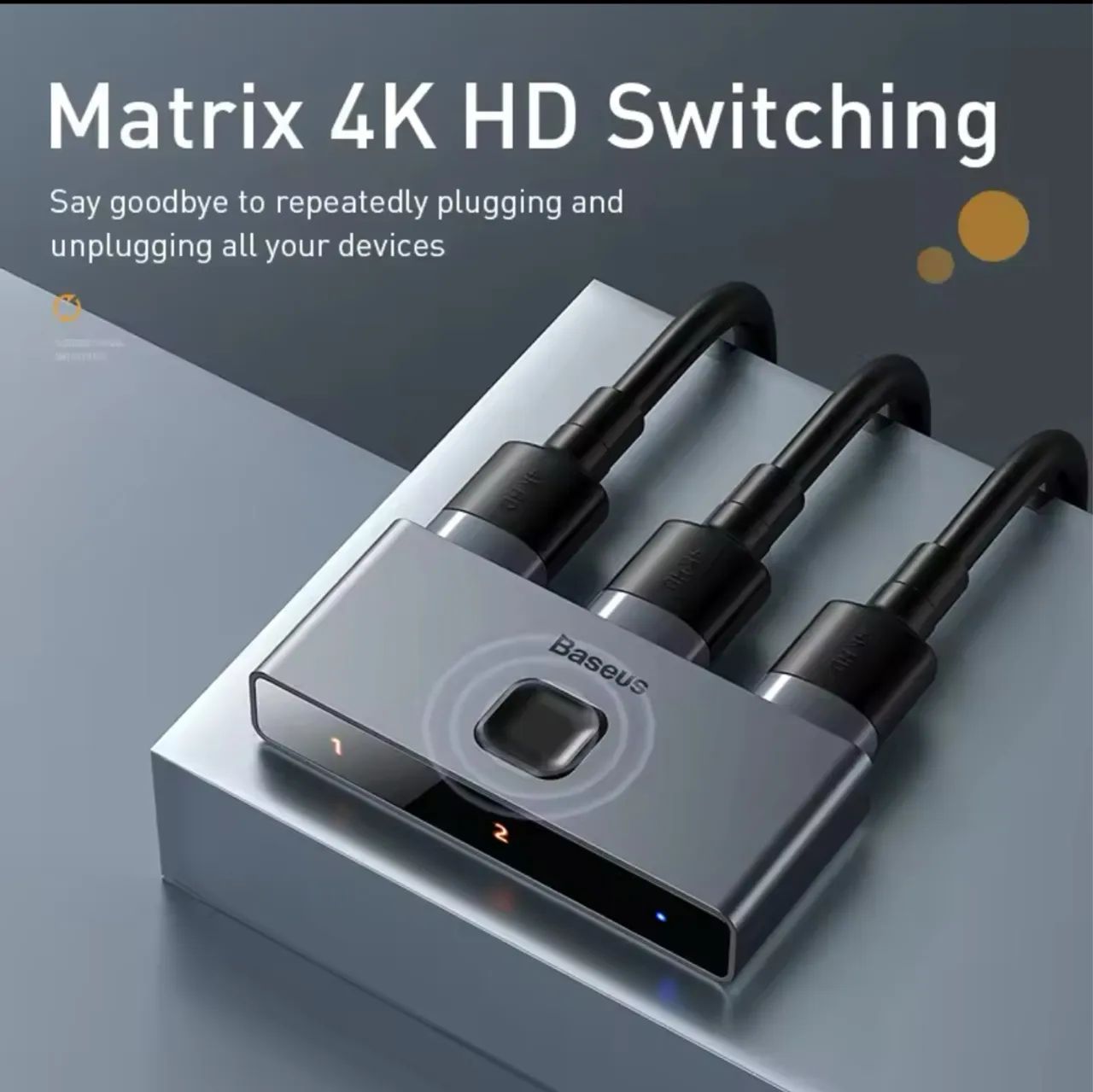 Baseus Dual hub hdmi  - Foto 2