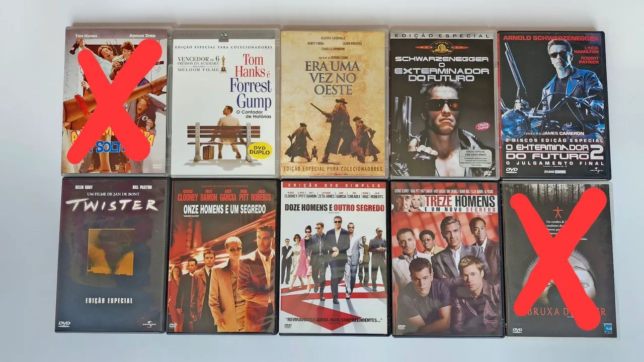 DVDs Filmes Coleção64750970100610121