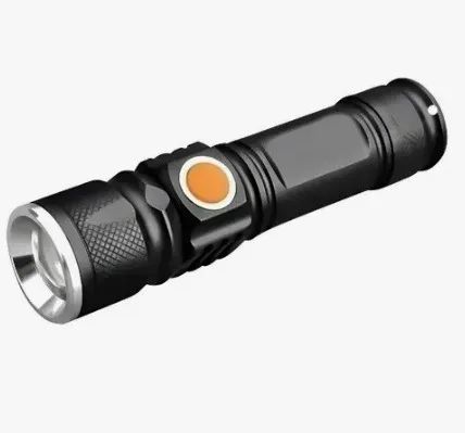 Mini Lanterna Led Tática Potente Farol Recarregável Original Loja Física Garantia Nota Ent - Foto 2