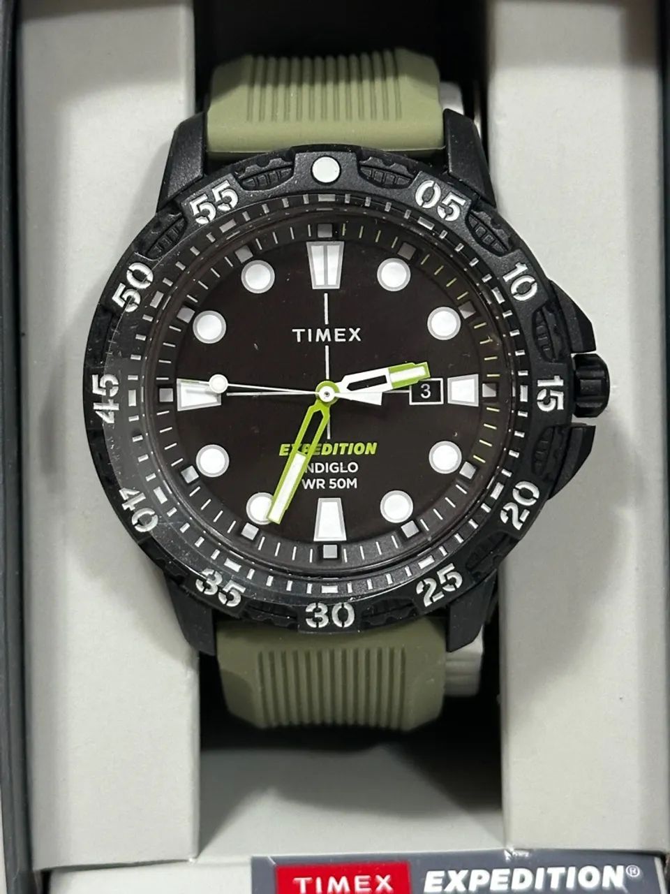 Relógio Timex Expedition indiglo solar novo  - Foto 3