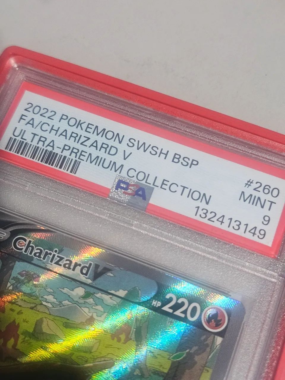 Charizard V Graduada PSA 9 - Foto 3