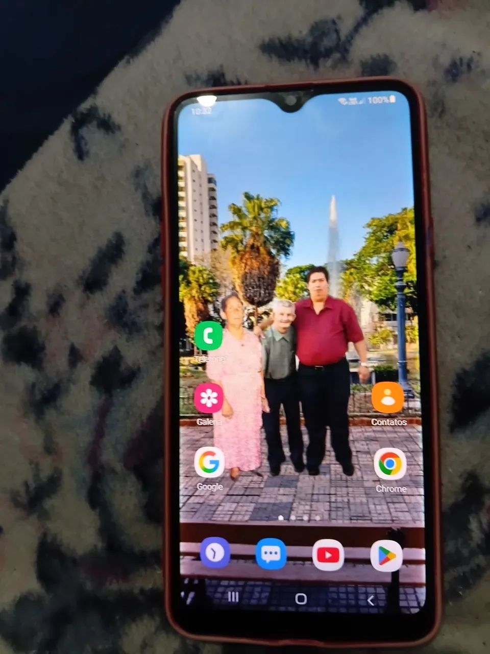 Samsung  galáxia A20 com notas 