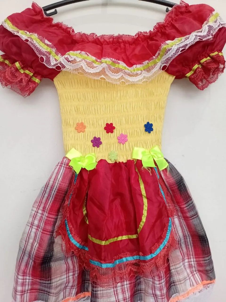 Vestido junino infantil