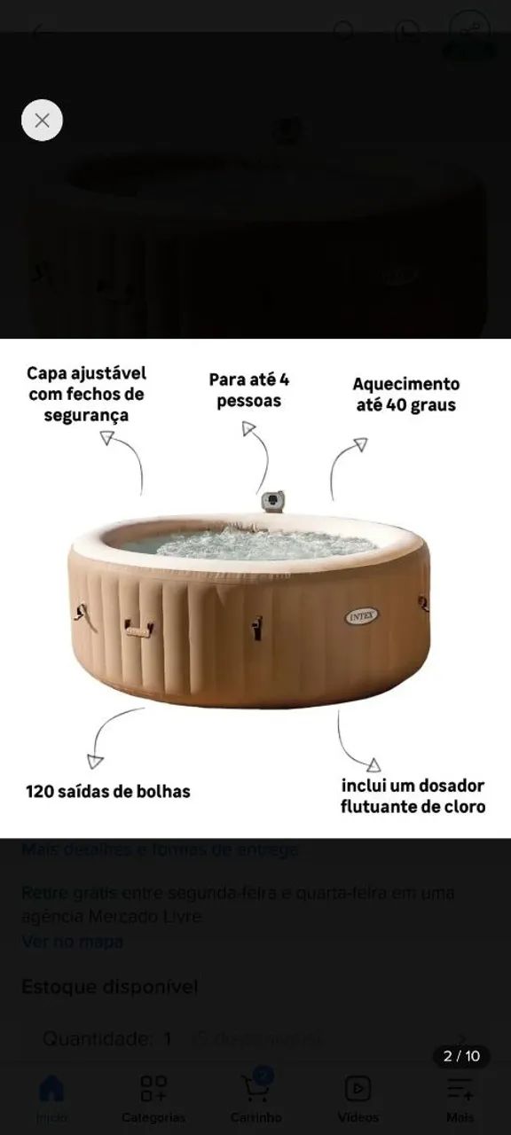 Ofurô - 5 pessoas  - Foto 2