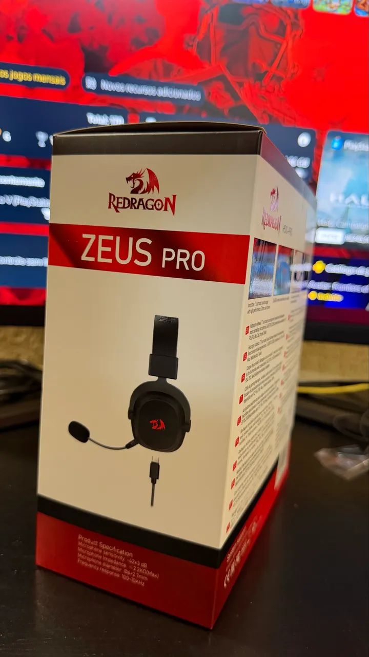 Headset Red Dragon Zeus Pro  - Foto 2