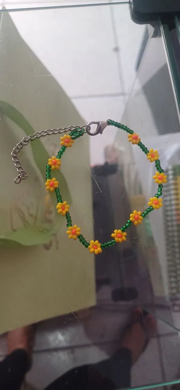 Pulseira arte micanga