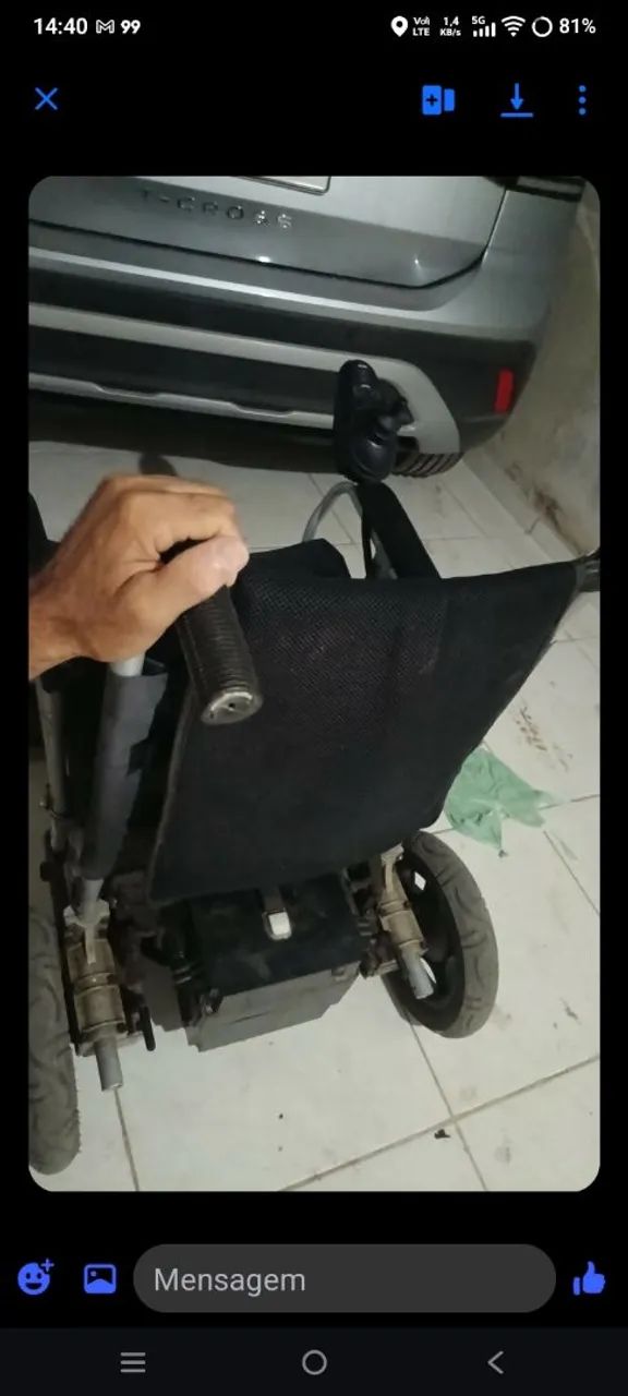 Cadeira de rodas dellamede 800 - Foto 2