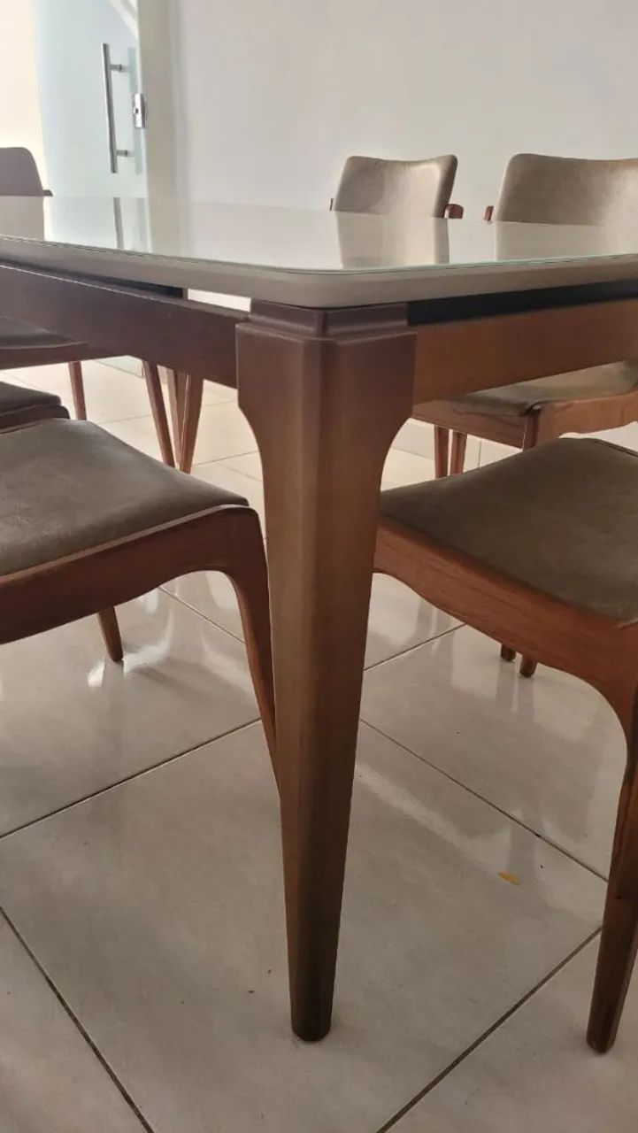 Mesa e 6 cadeiras - Foto 2