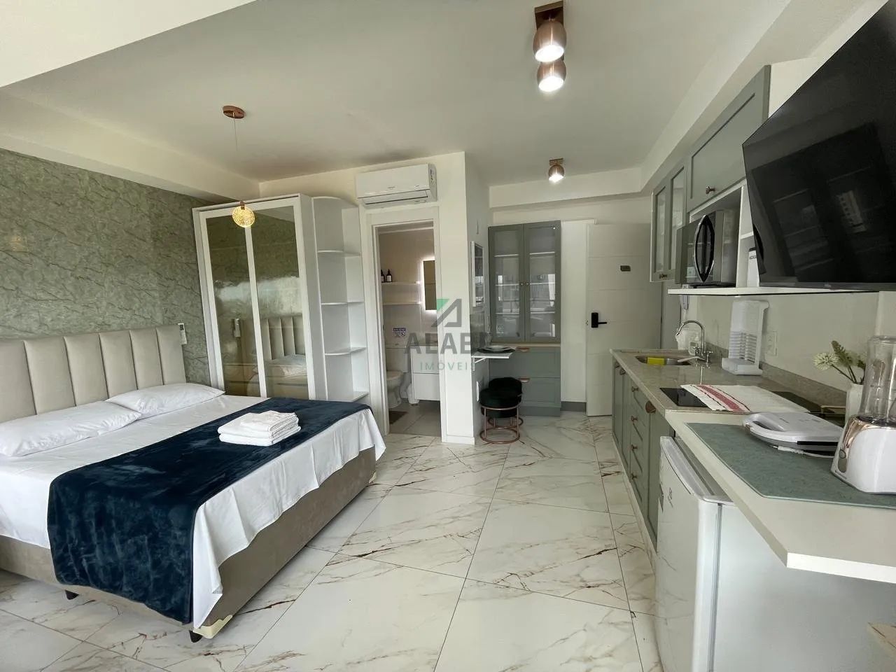 Studio no Brooklin para vender ou alugar com 26m², mobiliado, lindo! - Foto 4