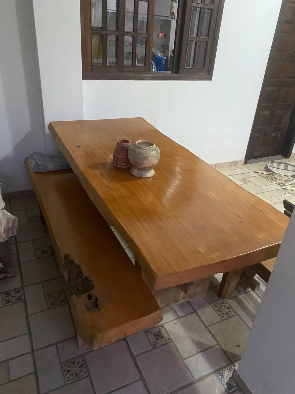 Mesa de madeira  - Foto 3