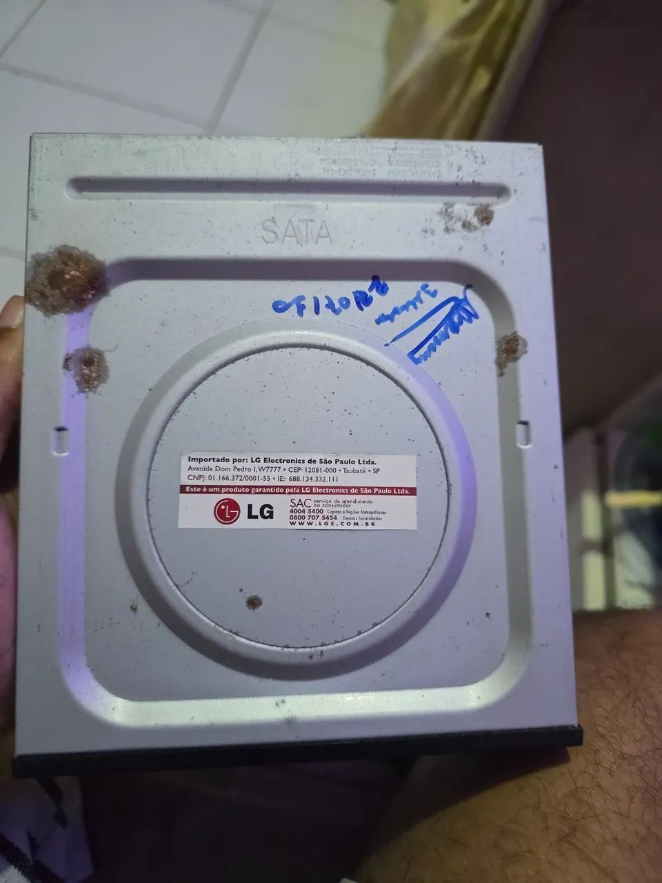 Gravador e Leitor de CD/DVD LG SATA - PC - Foto 2