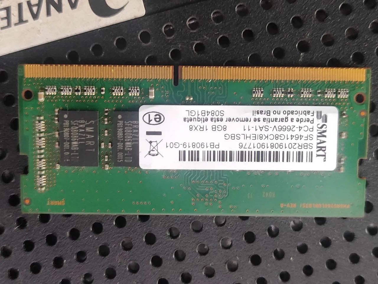 4 Memória Notebook 8gb Smart Ddr4 2666mhz