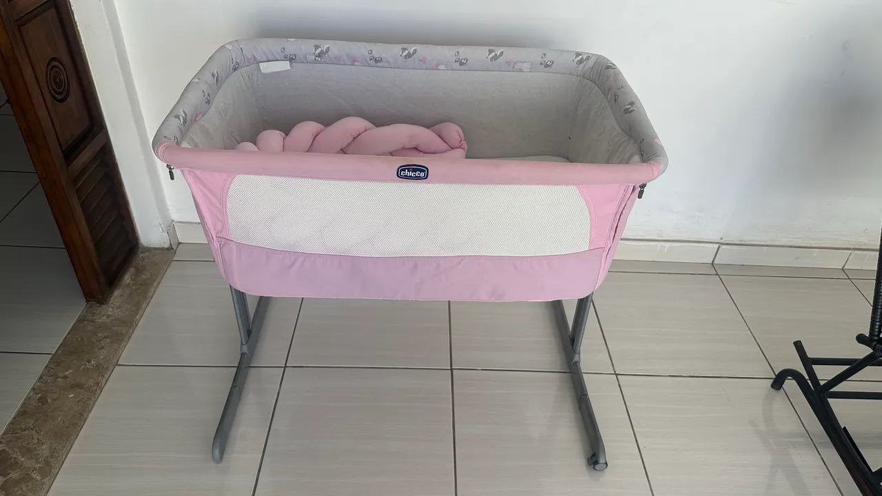 Berço next to me rosa - Foto 3