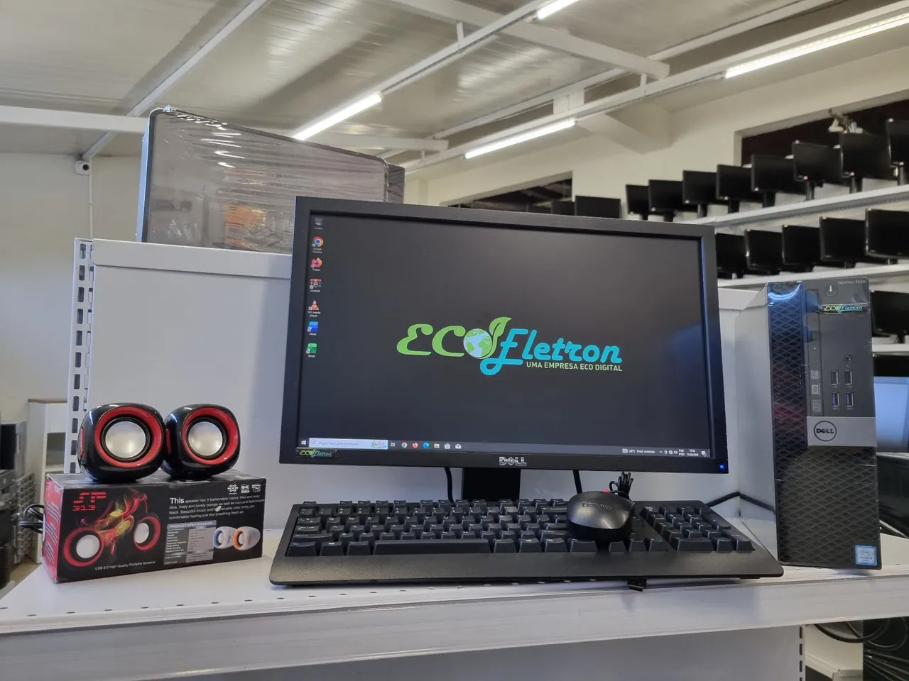 COMPUTADOR COMPLETO DELL OPTIPLEX 3040 i5 + MONITOR 22 Pol. DELL
