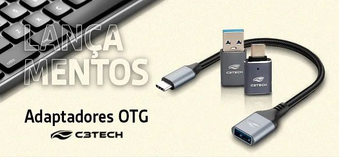  Cabo Adaptador OTG USB-C para USB C3Tech OTG-50 - WZetta - Foto 5