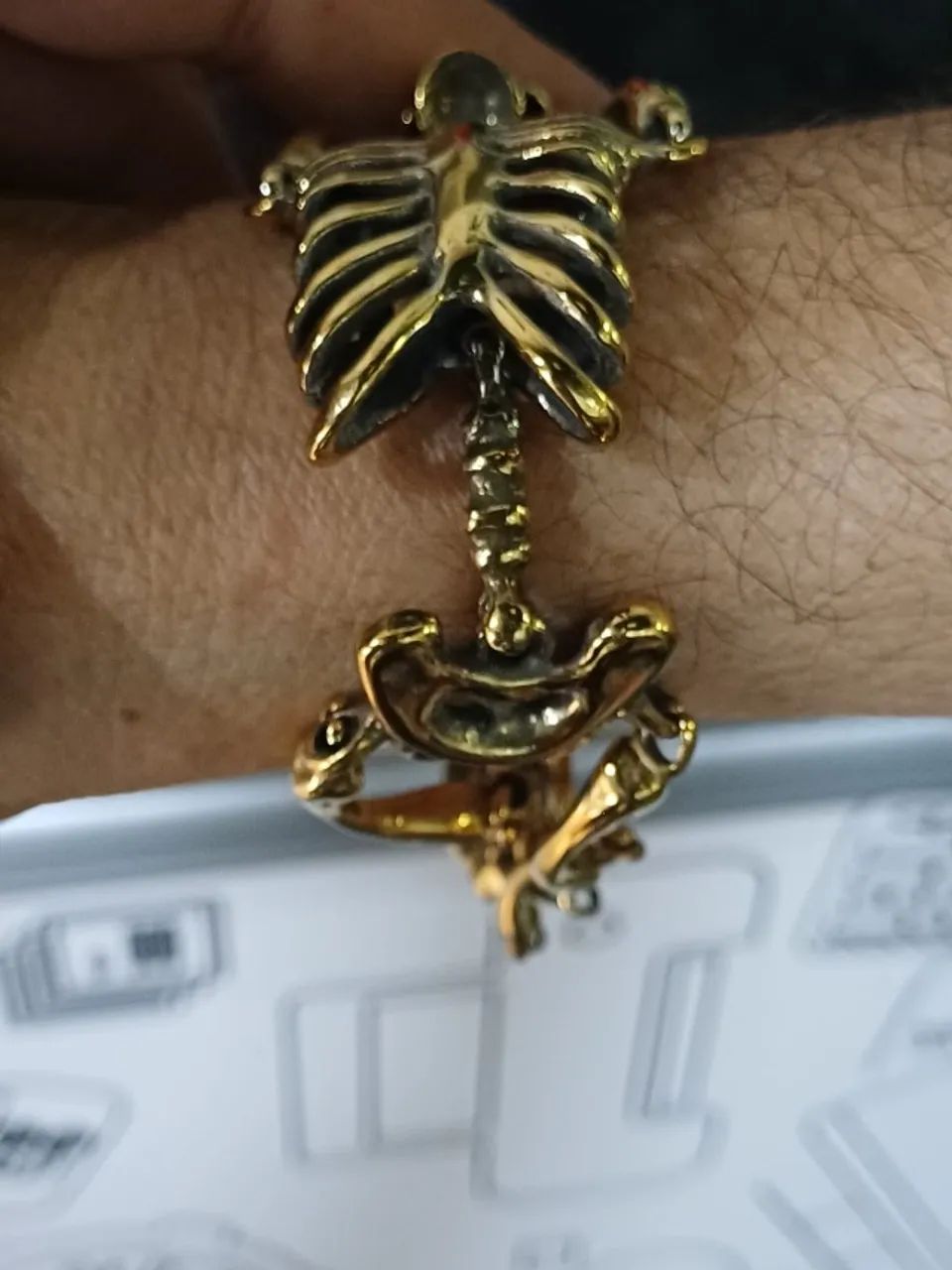 Pulseira caveira - Foto 2