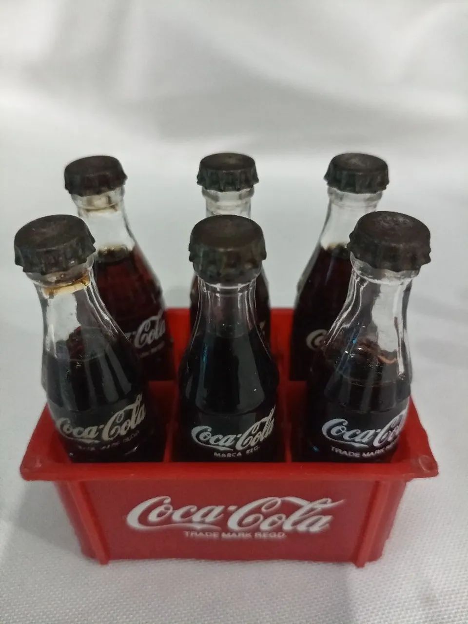 Miniaturas de garrafinhas COCA-COLA década de 1980  - Foto 5