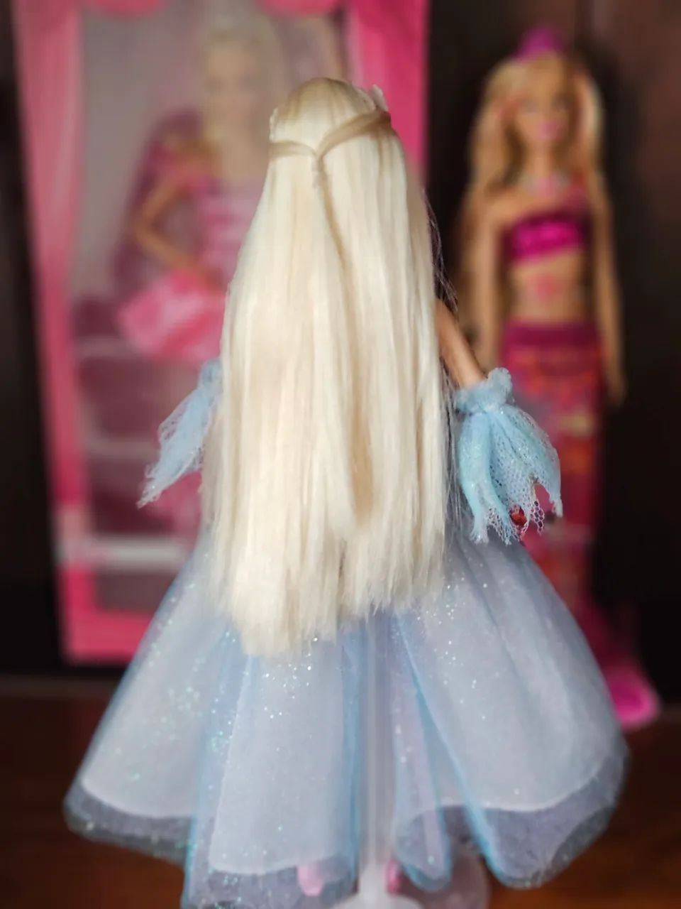 Barbie Odette Lago dos cisnes Deluxe - Foto 4