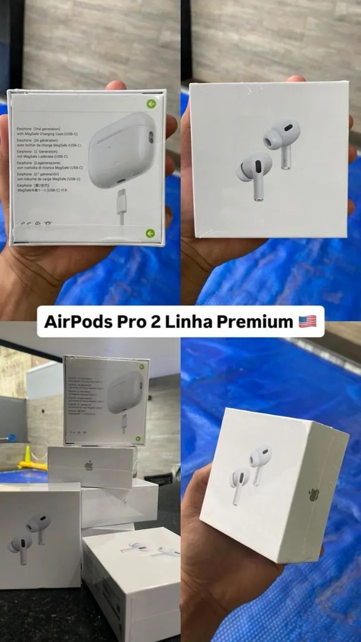 AIRPODS PRO 2 - LINHA PREMIUM (USB-C) ? - Fones de Ouvido