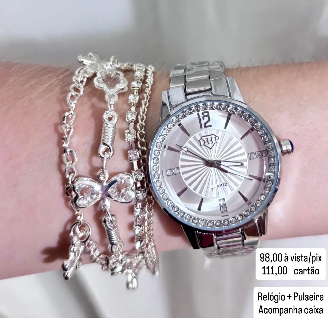 Relógio Feminino com Pulseira  - Foto 2