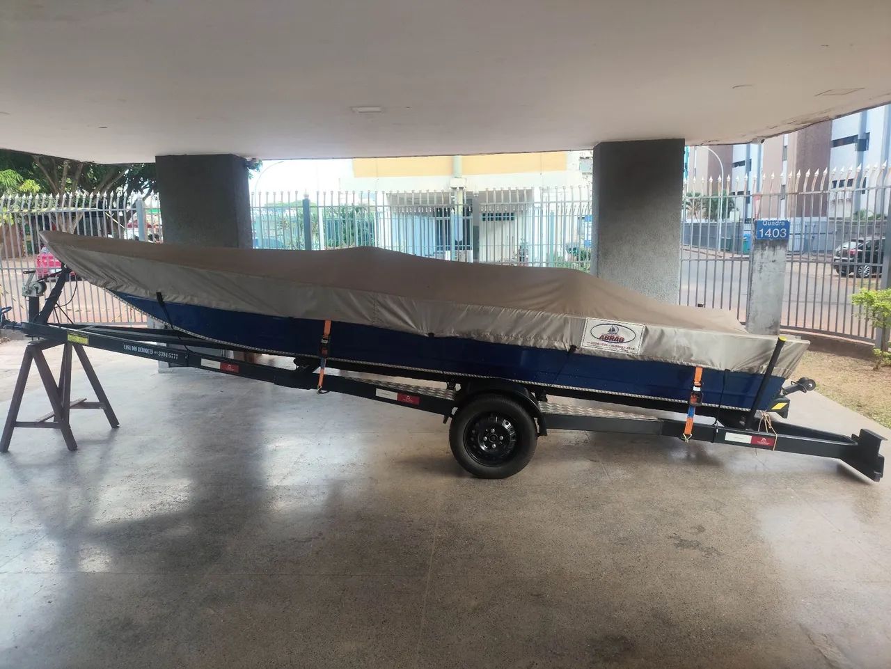 Canoa, Carreta e Motor. - Foto 4