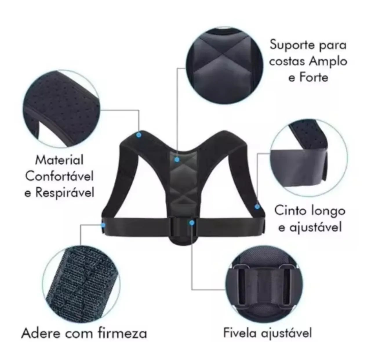 Corretor postural ajustavel - Foto 2