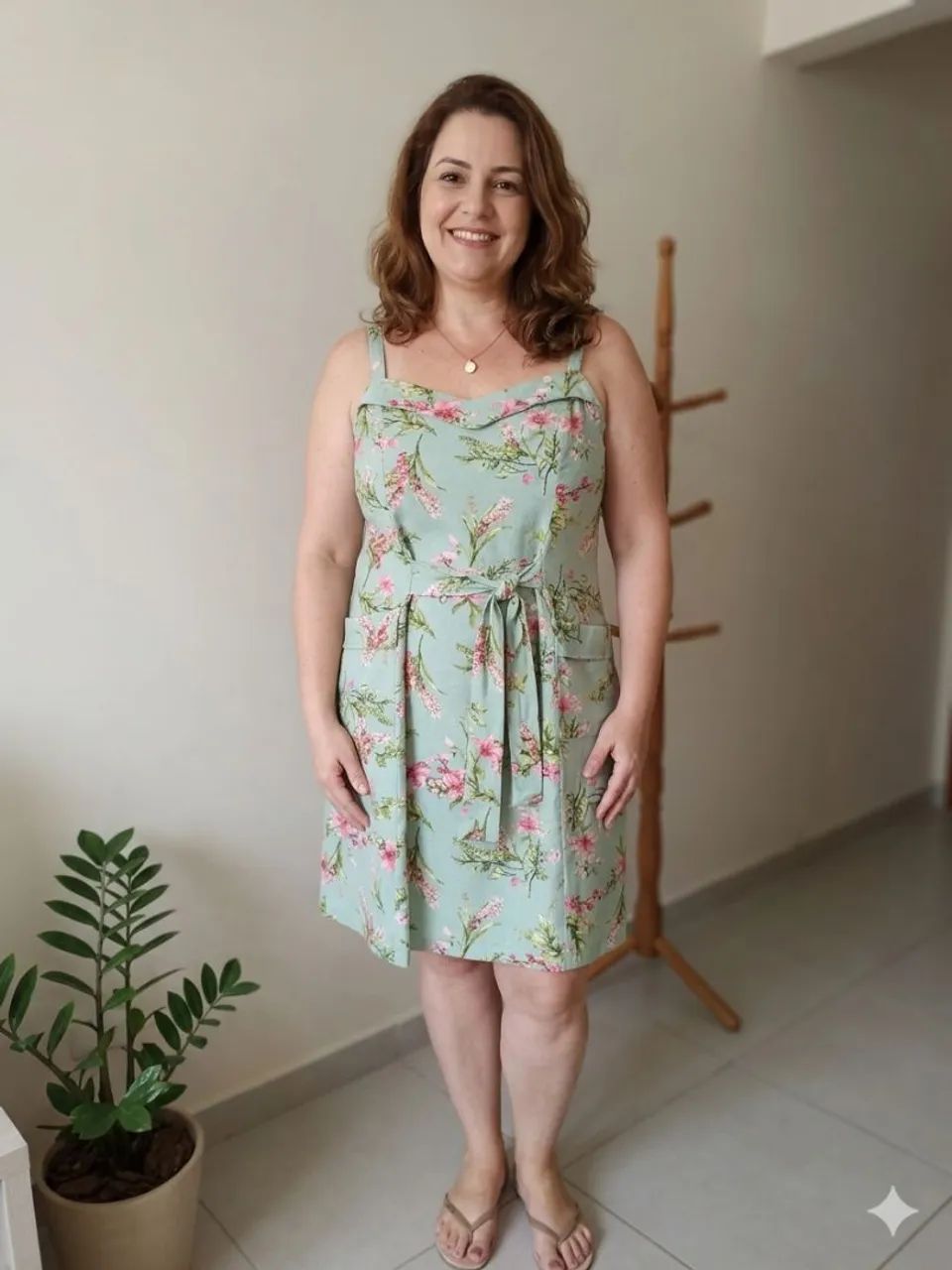TUBA vestido linho 