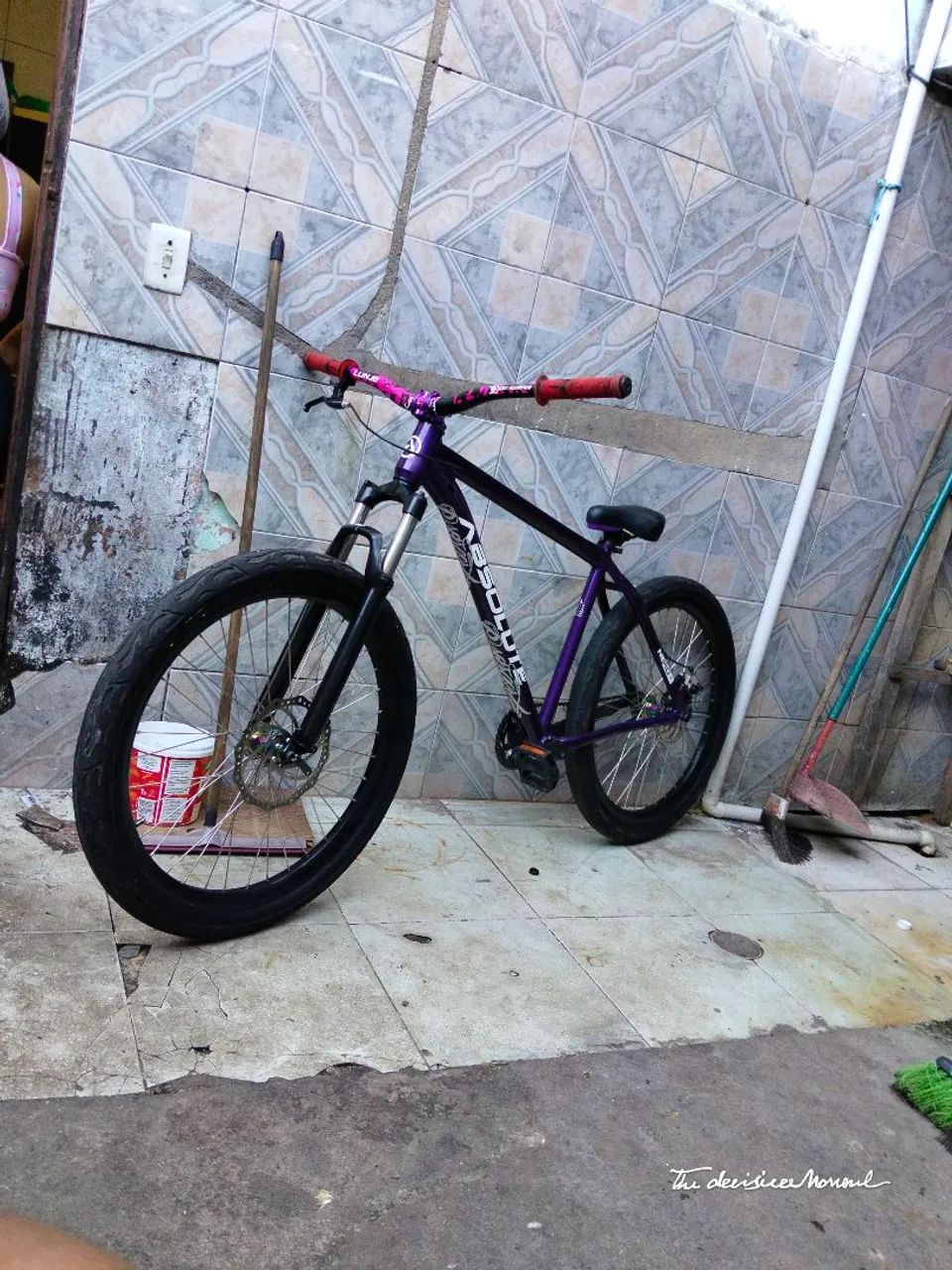 Bicicleta aro 29 Nero 5 roxa - Foto 2